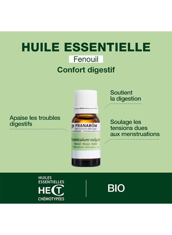 PRANAROM Pranarôm Organic Essential Oil Fennel (Foeniculum vulgare) 10ml - Image 4